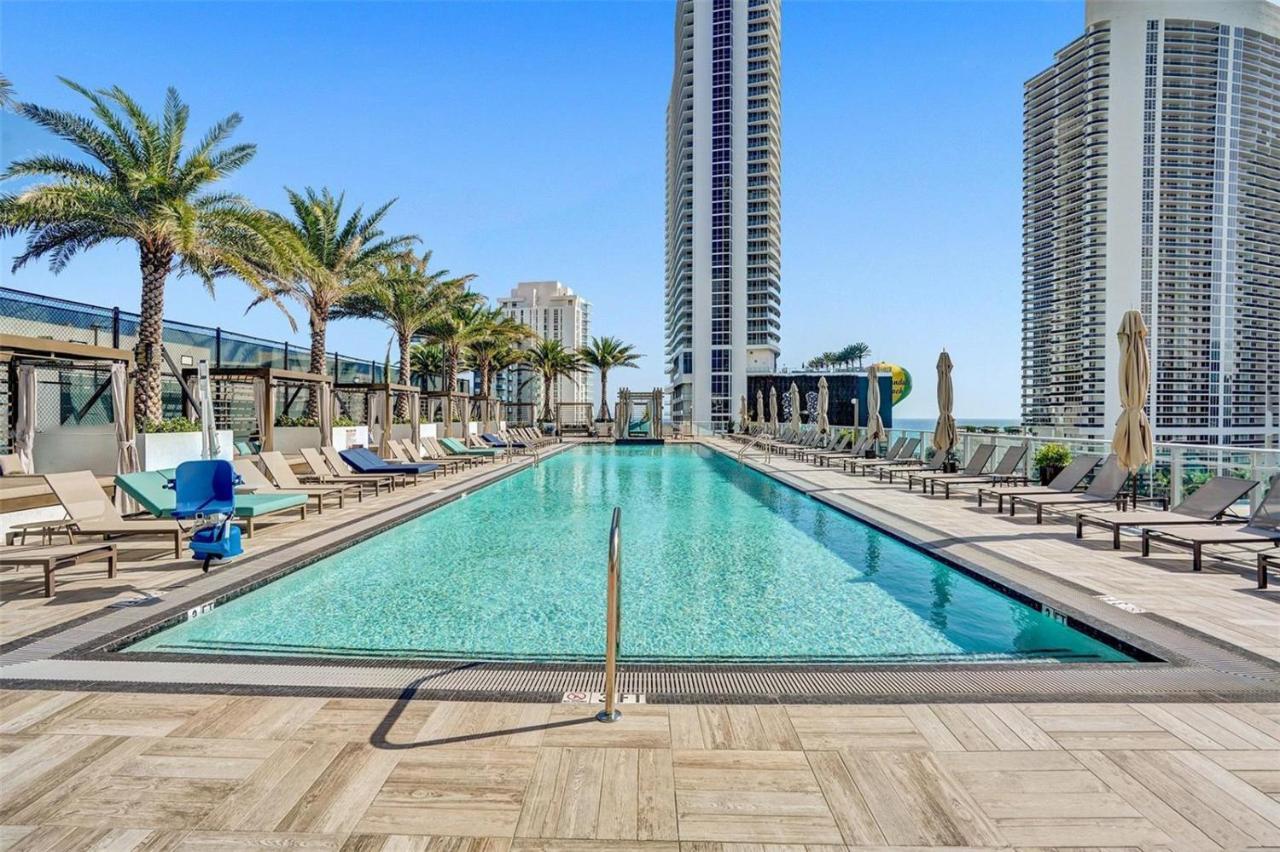 Hyde Beach House - Millionaire 2 Bd 2 Ba Apt, Direct Ocean View, 5 Min Walk To Ocean Hollywood Esterno foto