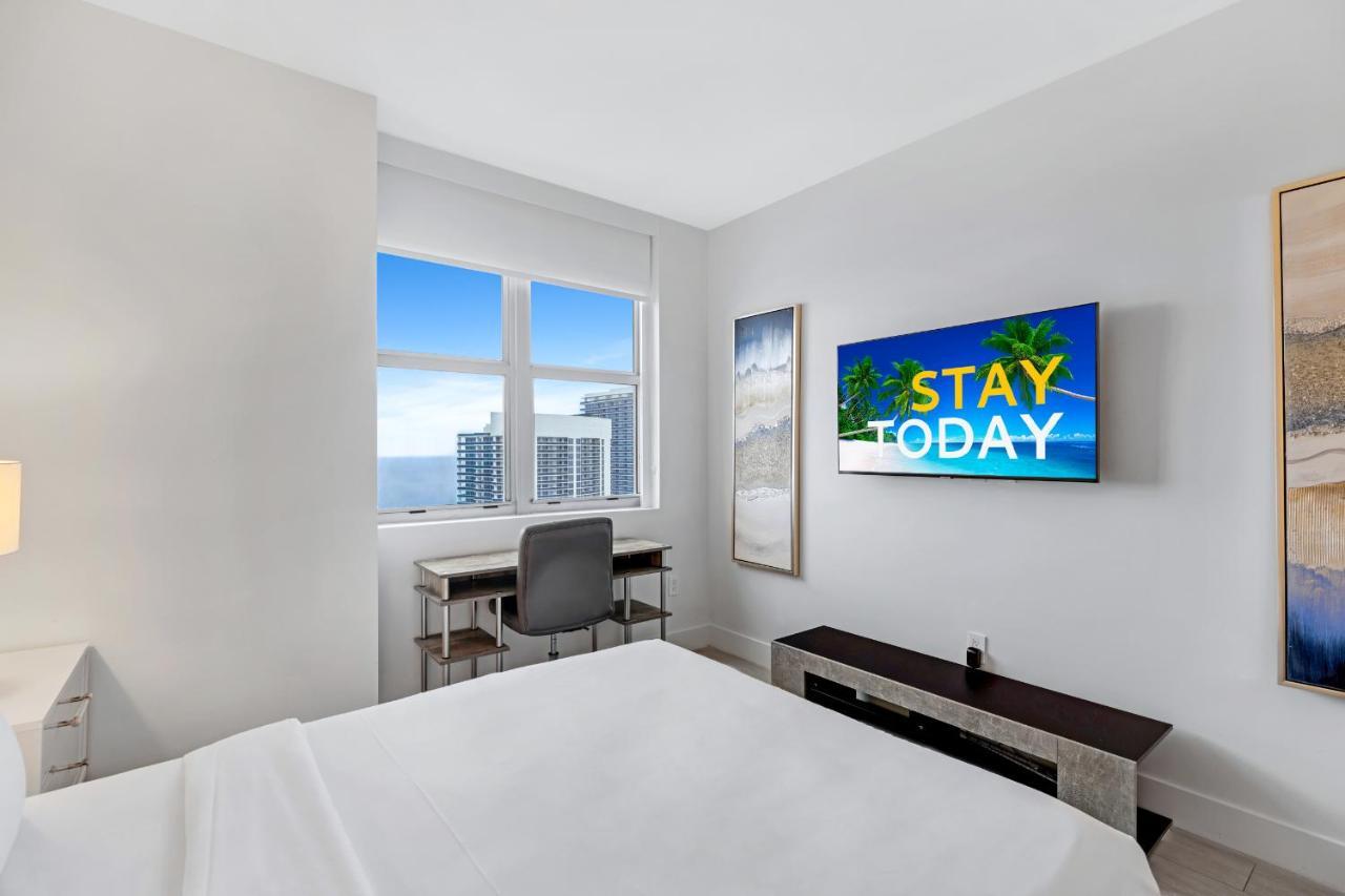 Hyde Beach House - Millionaire 2 Bd 2 Ba Apt, Direct Ocean View, 5 Min Walk To Ocean Hollywood Esterno foto
