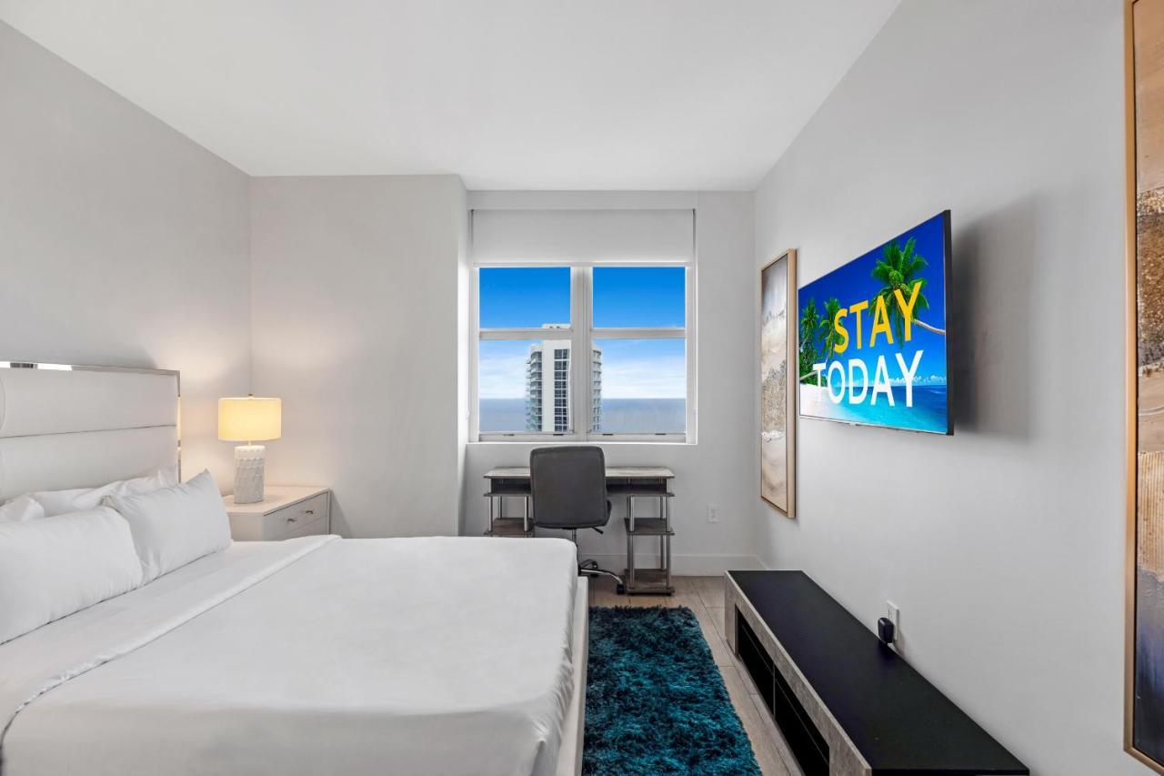 Hyde Beach House - Millionaire 2 Bd 2 Ba Apt, Direct Ocean View, 5 Min Walk To Ocean Hollywood Esterno foto